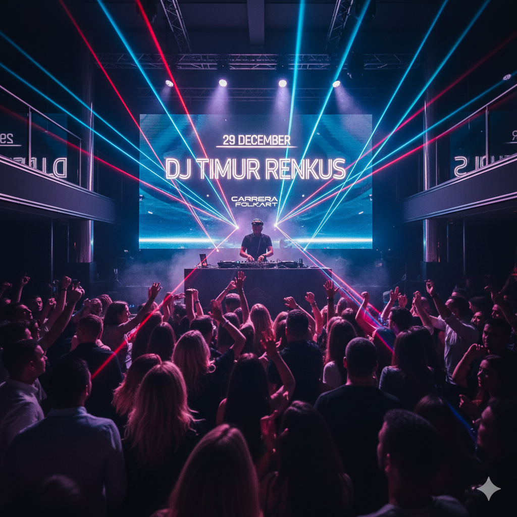 Yılın En Çılgın Partisi! DJ Timur Renkus ile 29 Kasım'da Carrera Folkart’ta Coşmaya Hazır Olun!